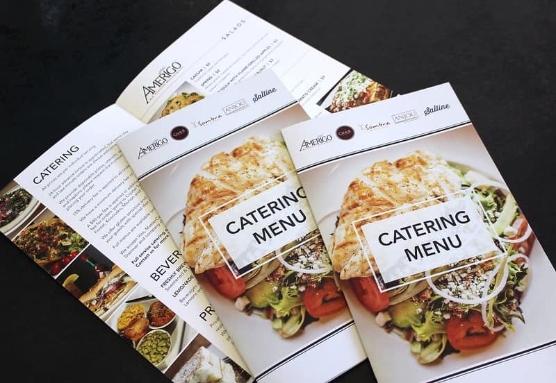 Catering Menu