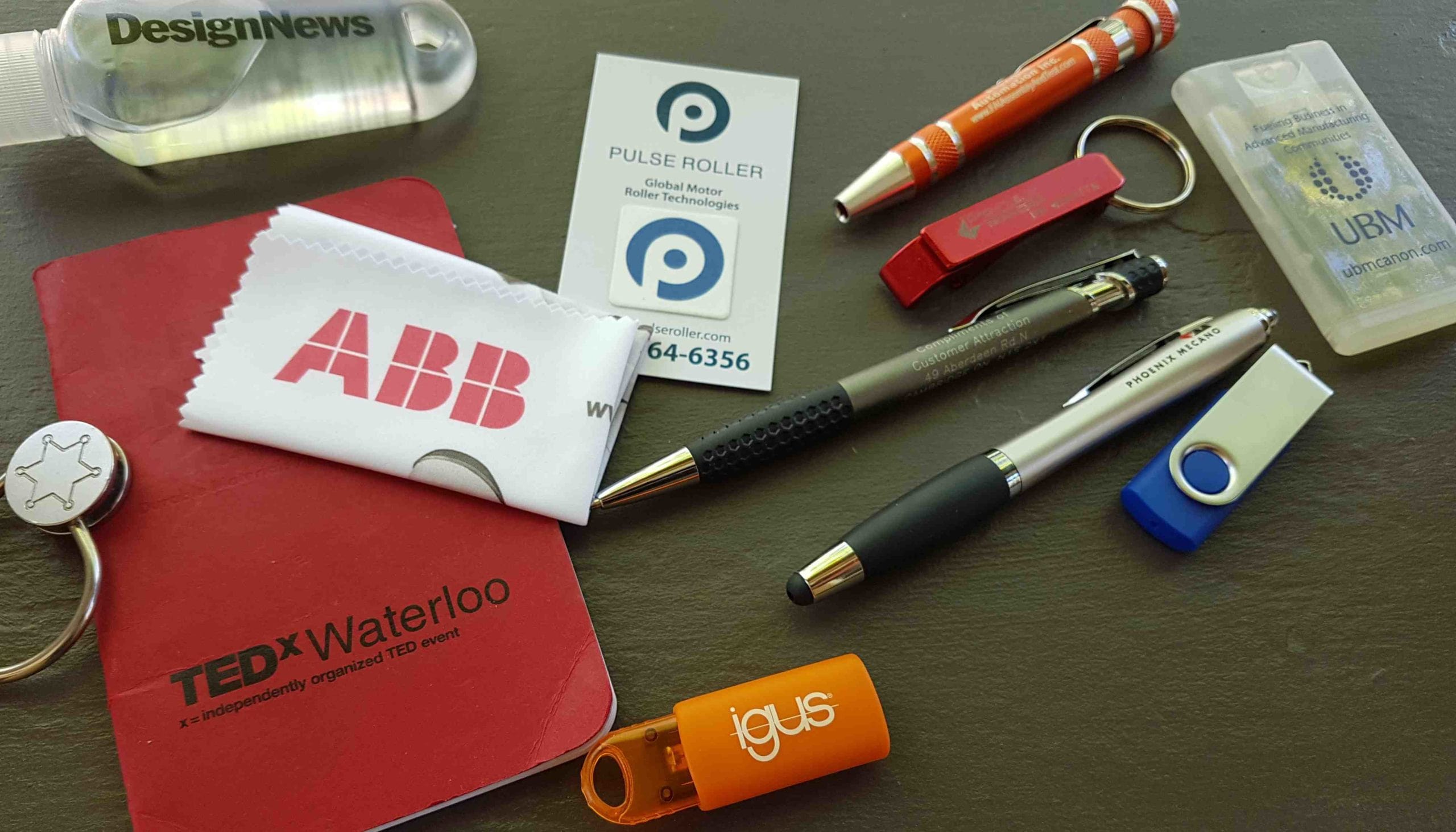 tradeshow and swag
